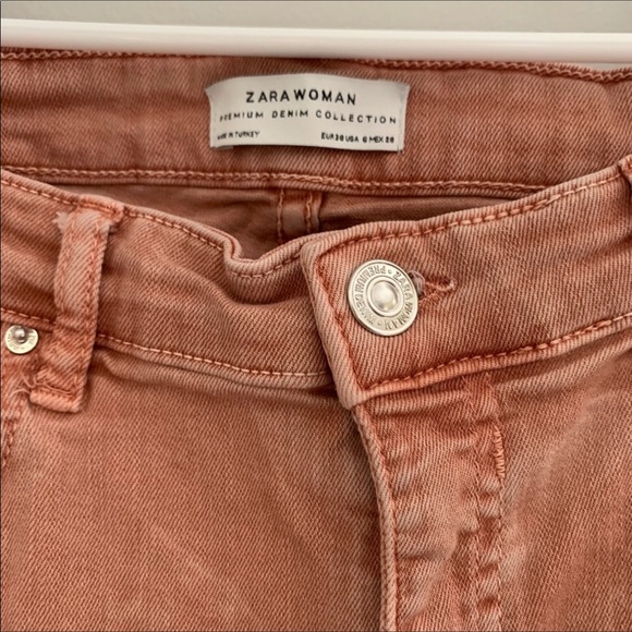 Zara The Skinny Distressed Hem Jean - Picture 4 of 5